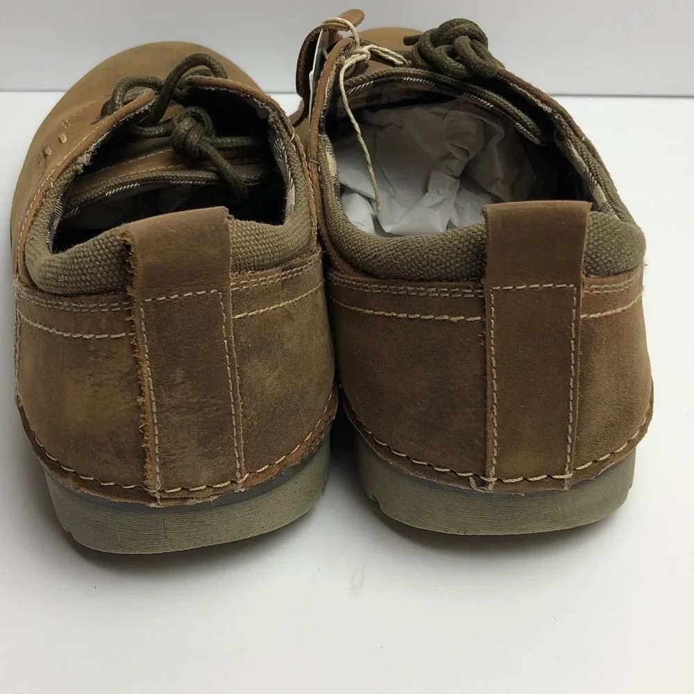 Roan by BedStu Arlo shoes size 9.5 Tan Greenland Brown Leather Oxfords